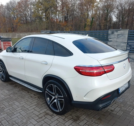 Mercedes-Benz GLE cena 195500 przebieg: 125000, rok produkcji 2015 z Zgorzelec małe 466